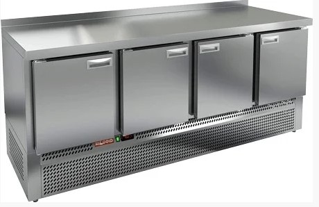 Холодильный стол HICOLD GNE 1111/BT BOX, нижн, 4 ящика (-18...-10°С)